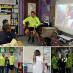 Bee boys at career day