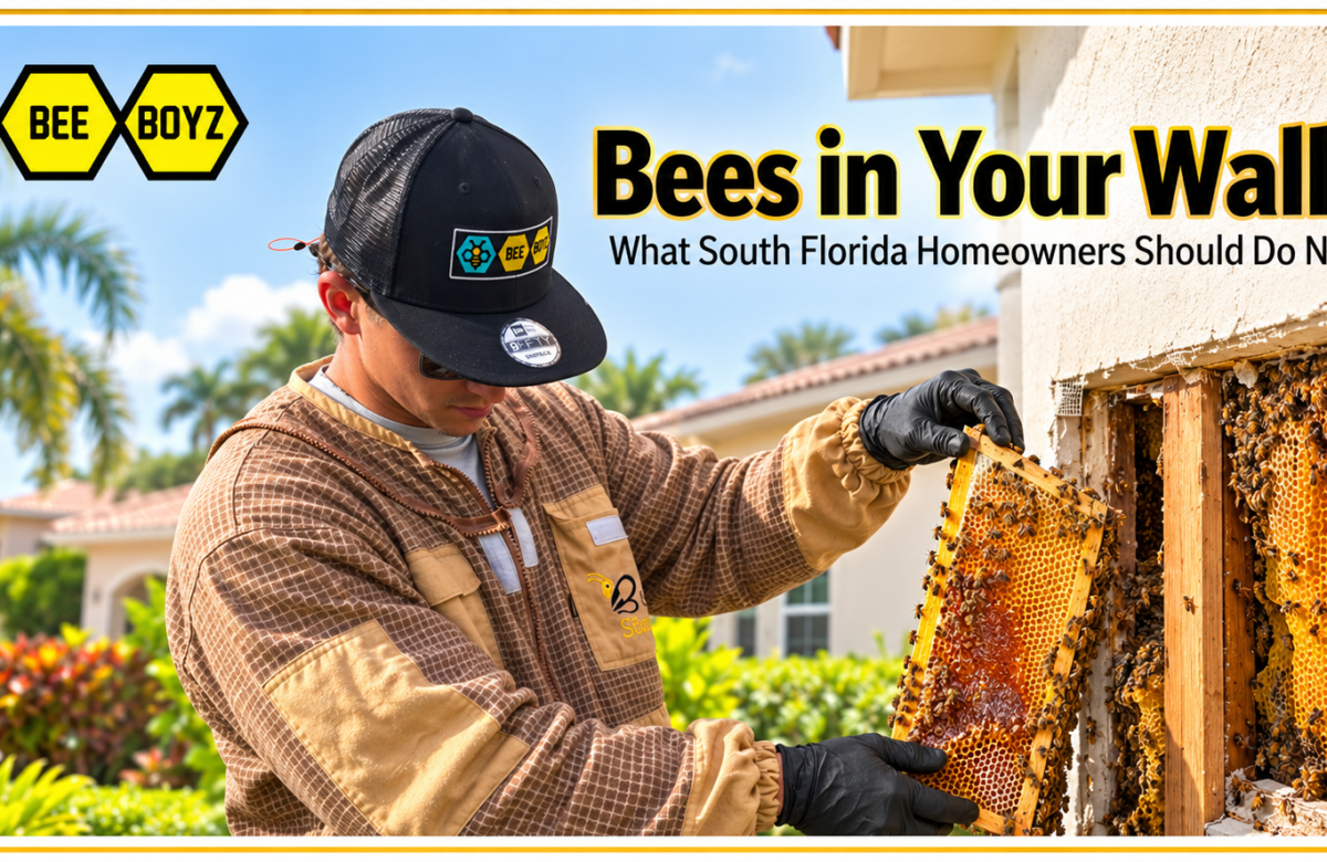 Bees in Your Wall? What South Florida Homeowners Should Do Next