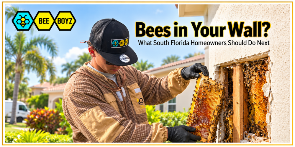 bees in wall removal