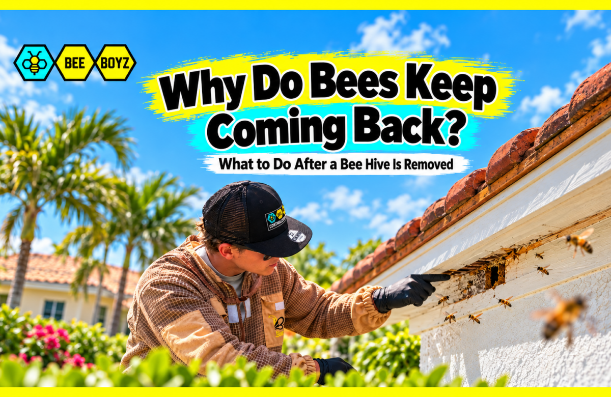 Why Do Bees Keep Coming Back? What to Do After a Bee Hive Is Removed